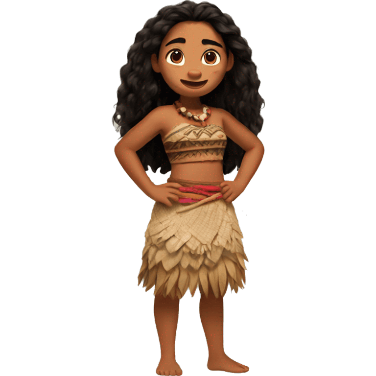 Moana emoji