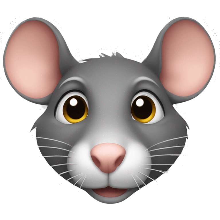 rats face emoji