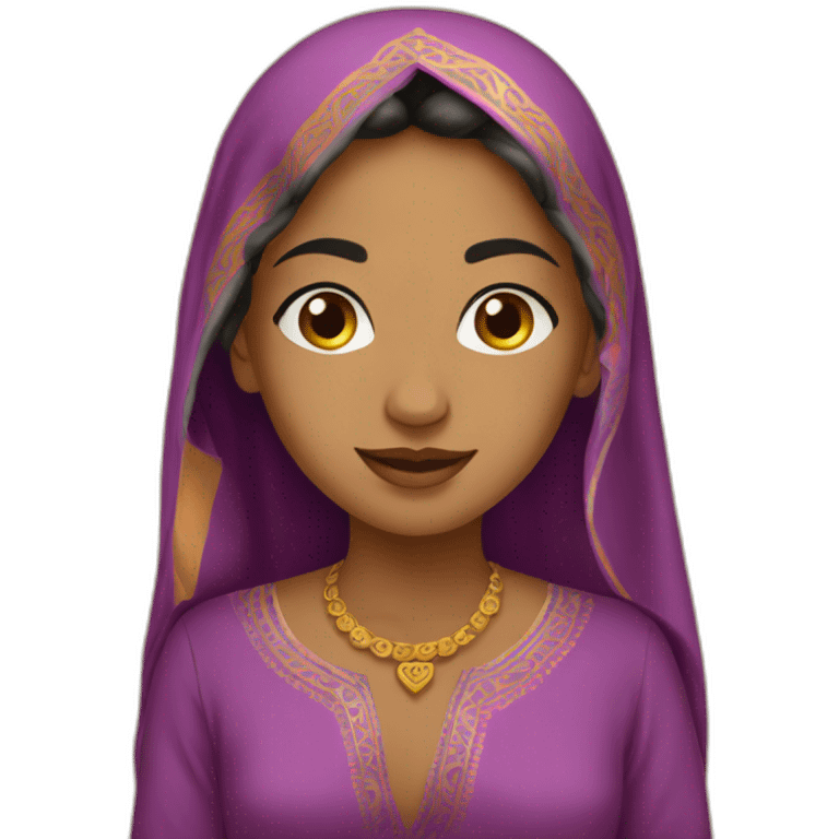 Moroccan gir’ emoji