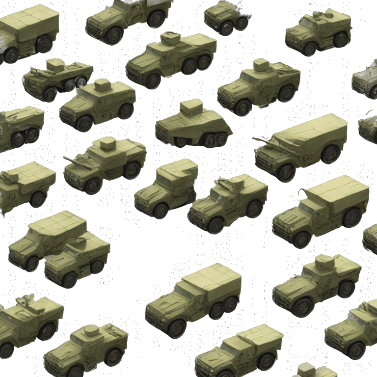 Military convoy emoji