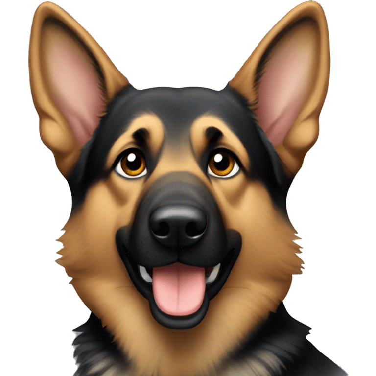 german Shepard named comet  emoji