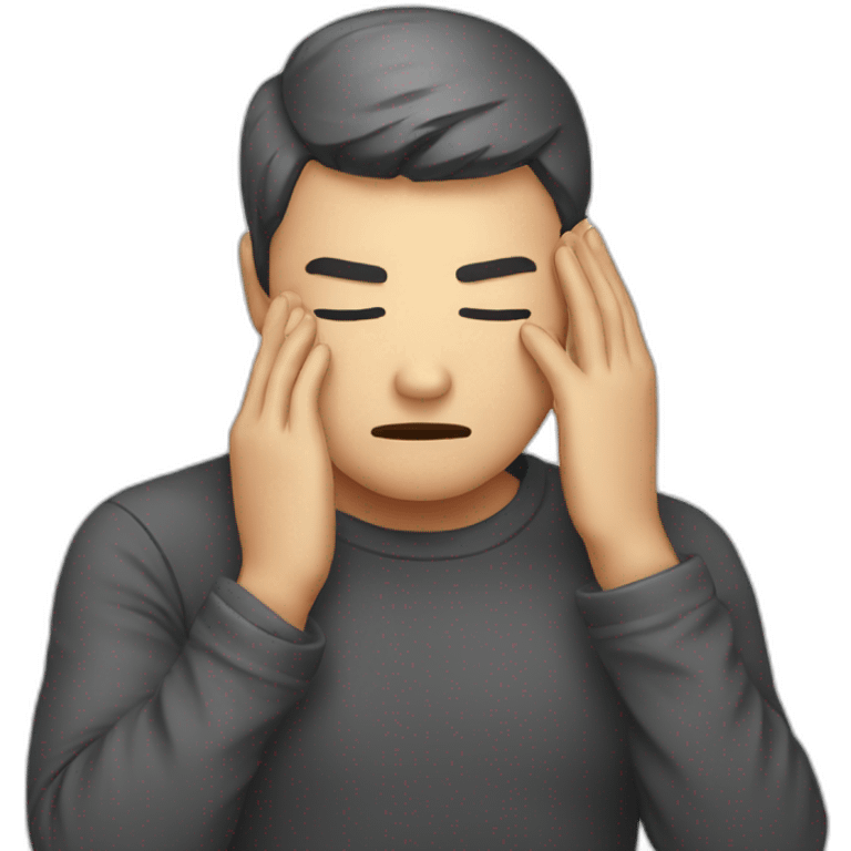 person facepalming android emoji emoji