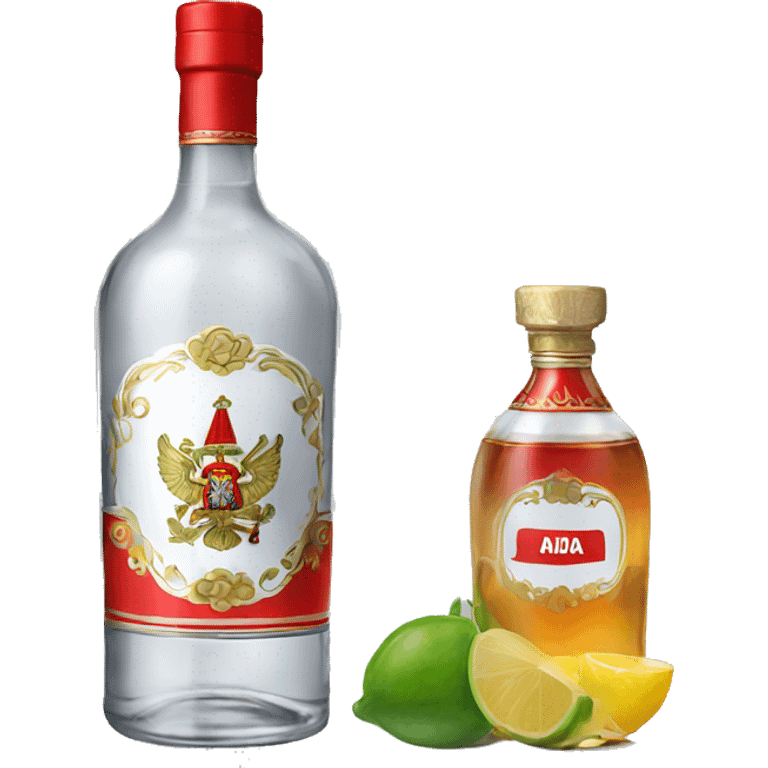 Russian vodka emoji