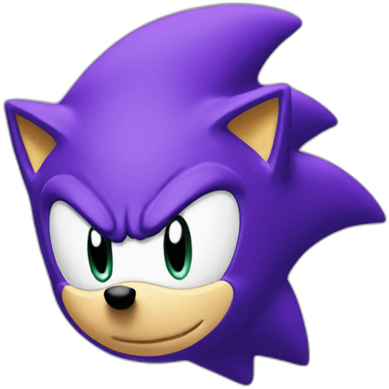 purple sonic emoji