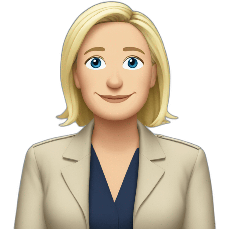 Marine le pen  emoji