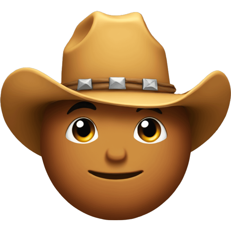 Nugget with a cowboy hat emoji