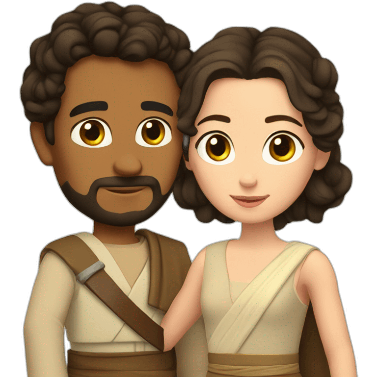 Rey y princesa emoji