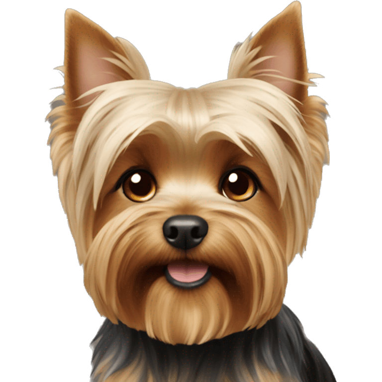 Yorkshire terrier dog emoji