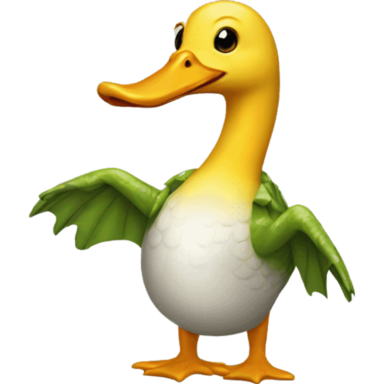 crocodile duck emoji