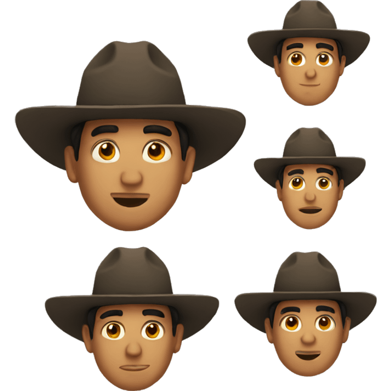 Mexican guy in hat  emoji