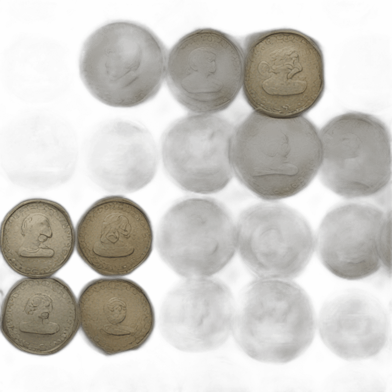 old coins emoji