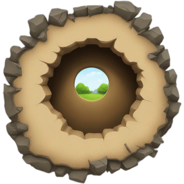 Hole  emoji