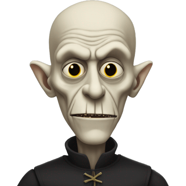 nosferatu that looks like bart simpson emoji