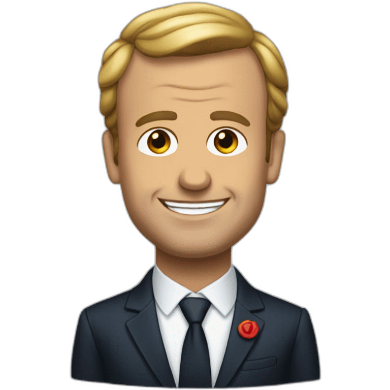 emannuel macron emoji