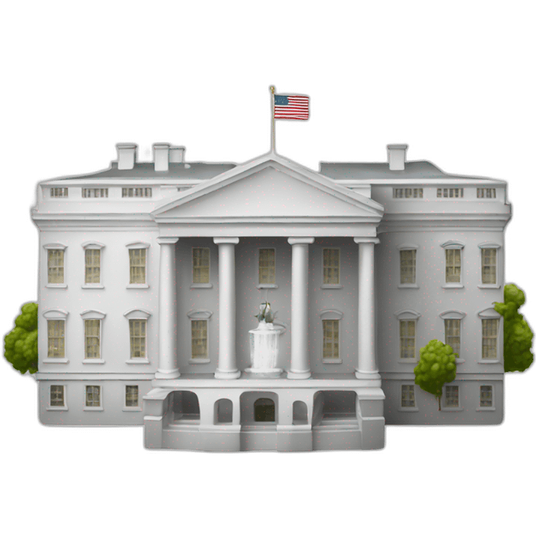 Institution white house emoji