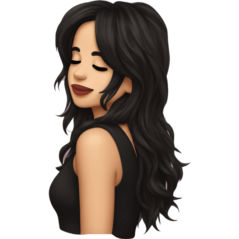 Camila cabello kisses emoji