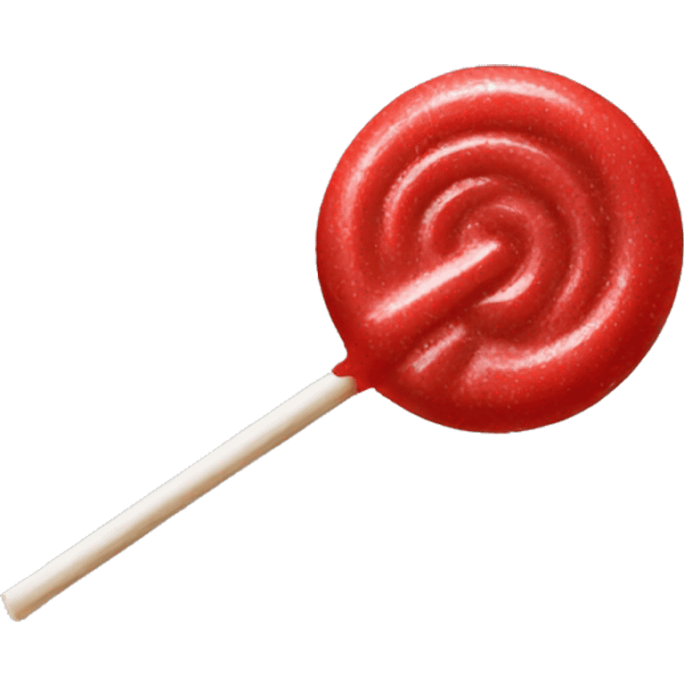 Basic Red lollipop  emoji