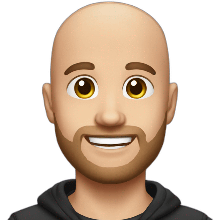 Squeezie bald  emoji