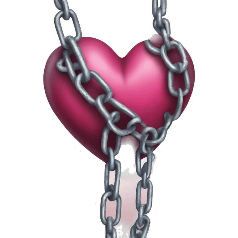 heart in chains emoji