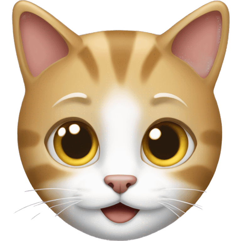 Une télé chat emoji