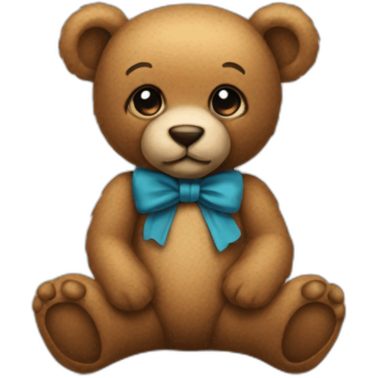 Tattoo teddy emoji