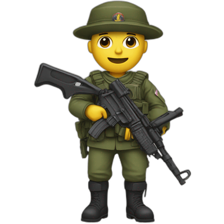 soldat als skelett emoji