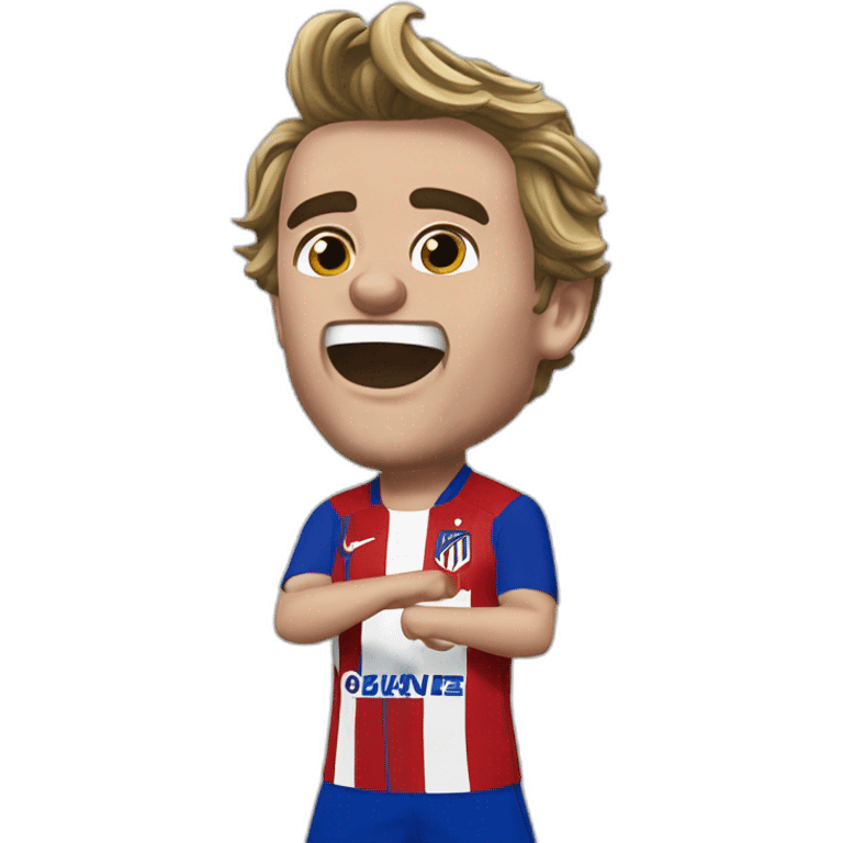 Antoine Griezmann célébration emoji