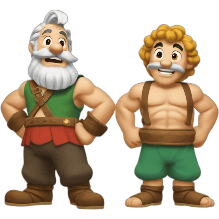 astérix et obélix emoji