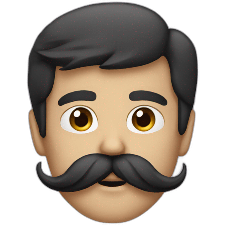 mustache emoji