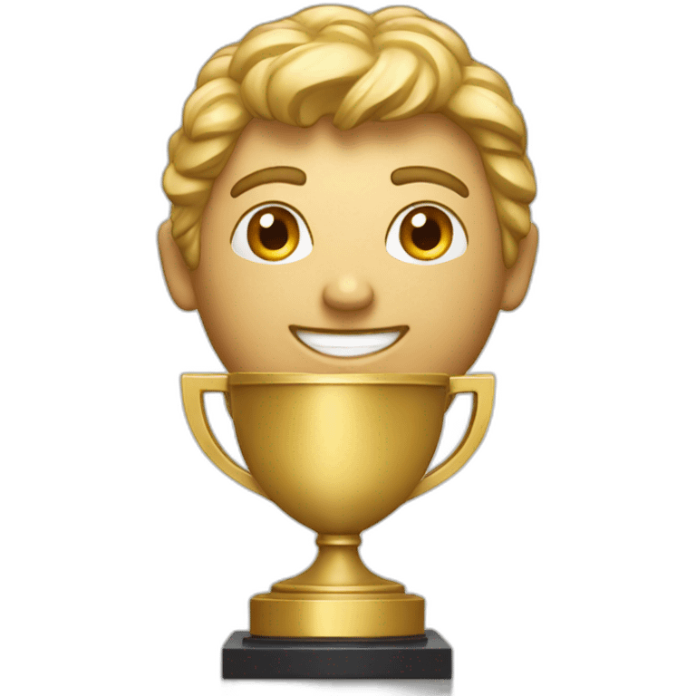 Movie star award emoji