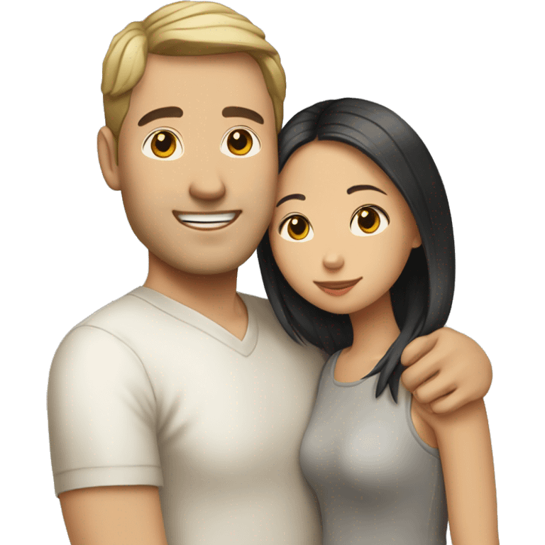 white-guy-cuddles-asian-girl emoji