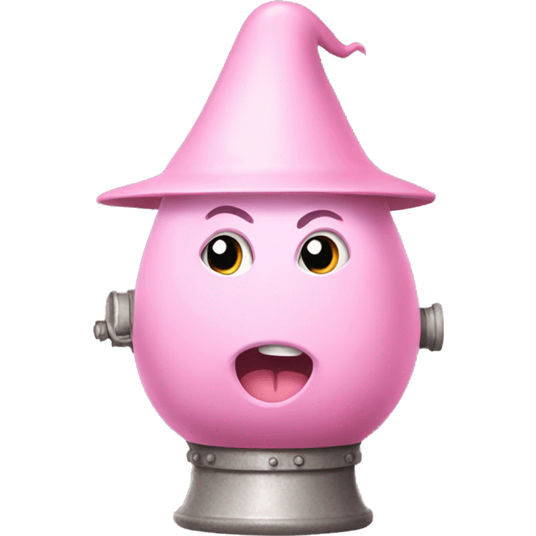 Light pink witch boiler emoji