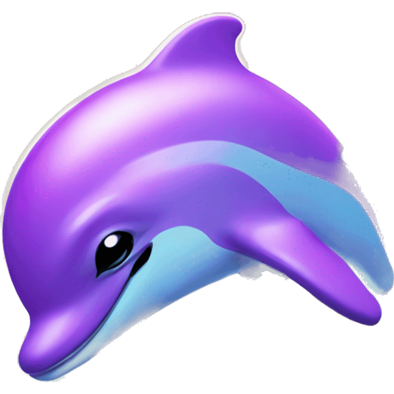 Lisa Frank dolphin  emoji