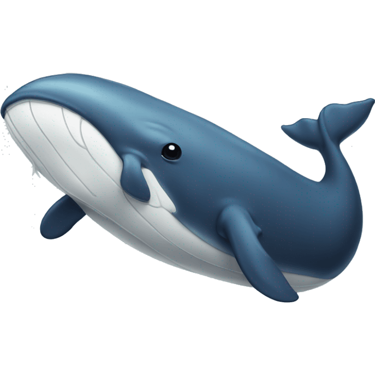 Bodied whale  emoji