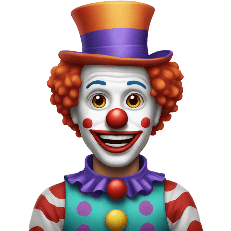 male clown emoji