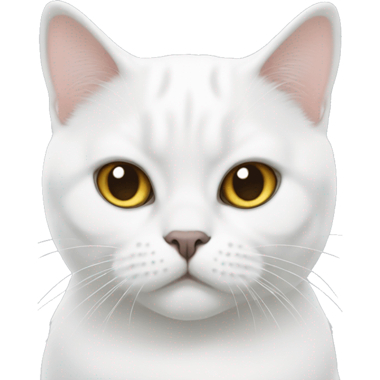 white british shorthair cat emoji