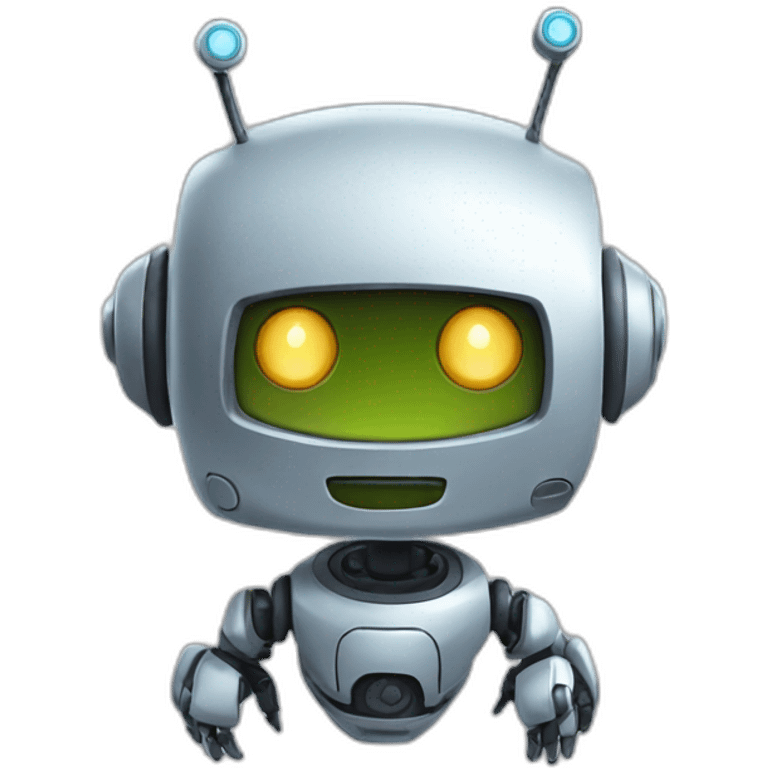 cute robot emoji