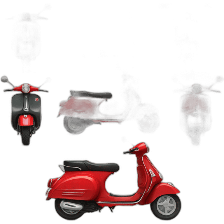 vespa red emoji