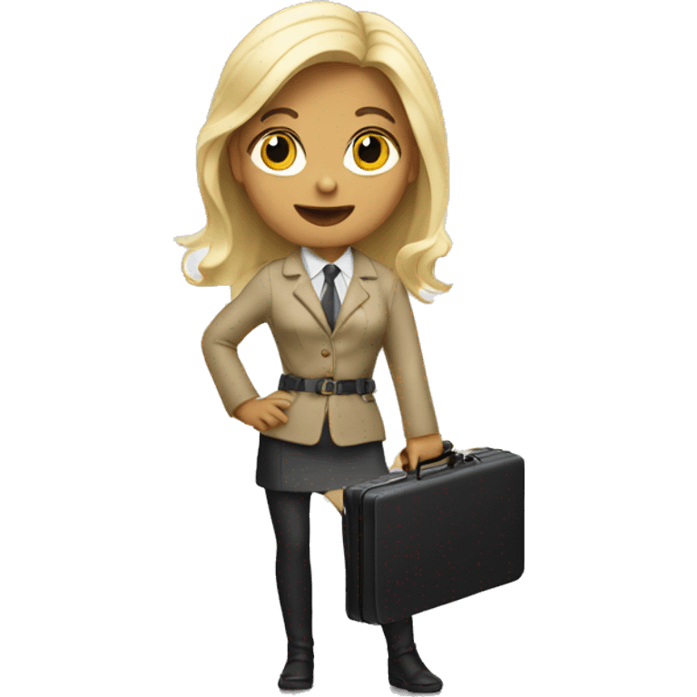 blondie holding out briefcase emoji