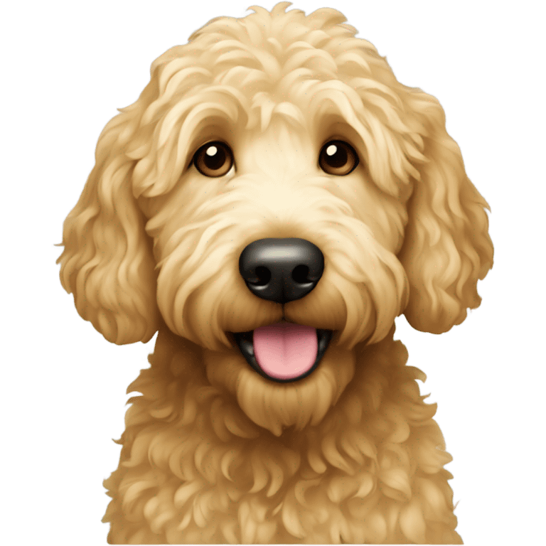 golden doodle  emoji