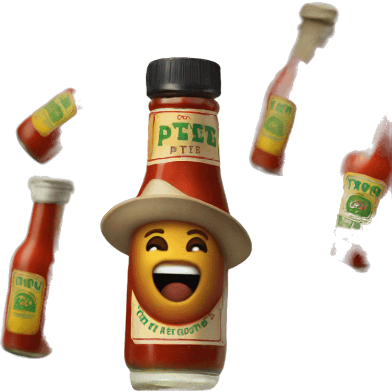 texas pete hot sauce bottle emoji