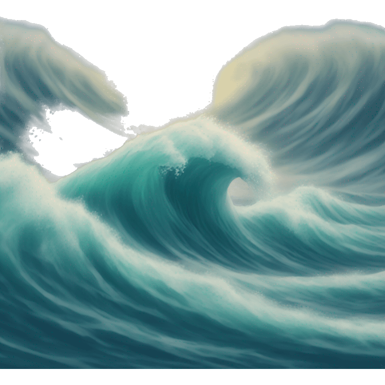 Waves emoji