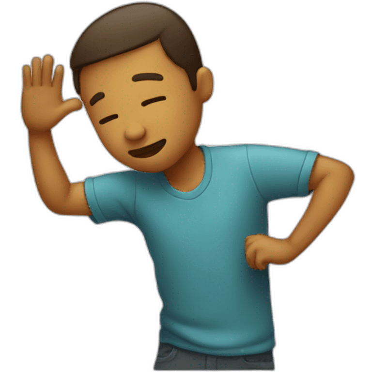 Person who do the dab emoji