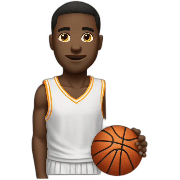 Basketball black guy emoji