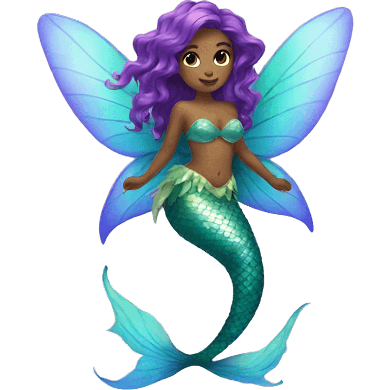 Mermaid fairy emoji