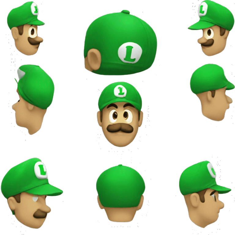 Luigi hat emoji