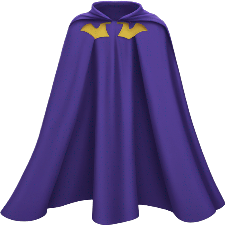 headless super hero cape emoji