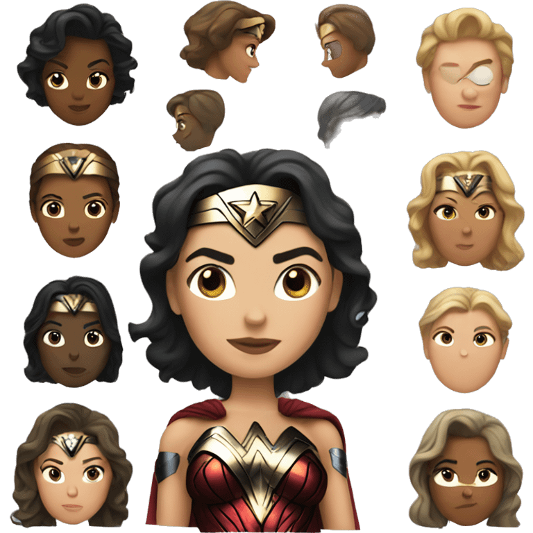 Wonder women  emoji