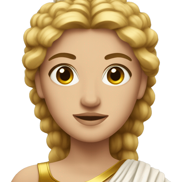 Greek goddess emoji