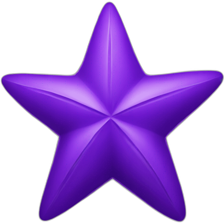 Purple Star emoji